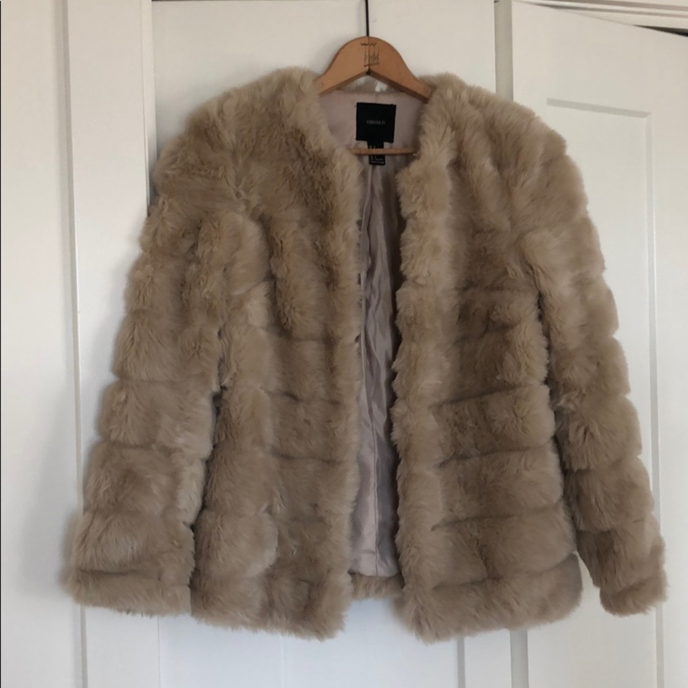 Faux Fur Jacket